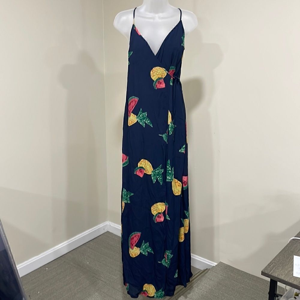 NWOT Privacy Please pineapple watermelon maxi dress.  Size S small 4/6
